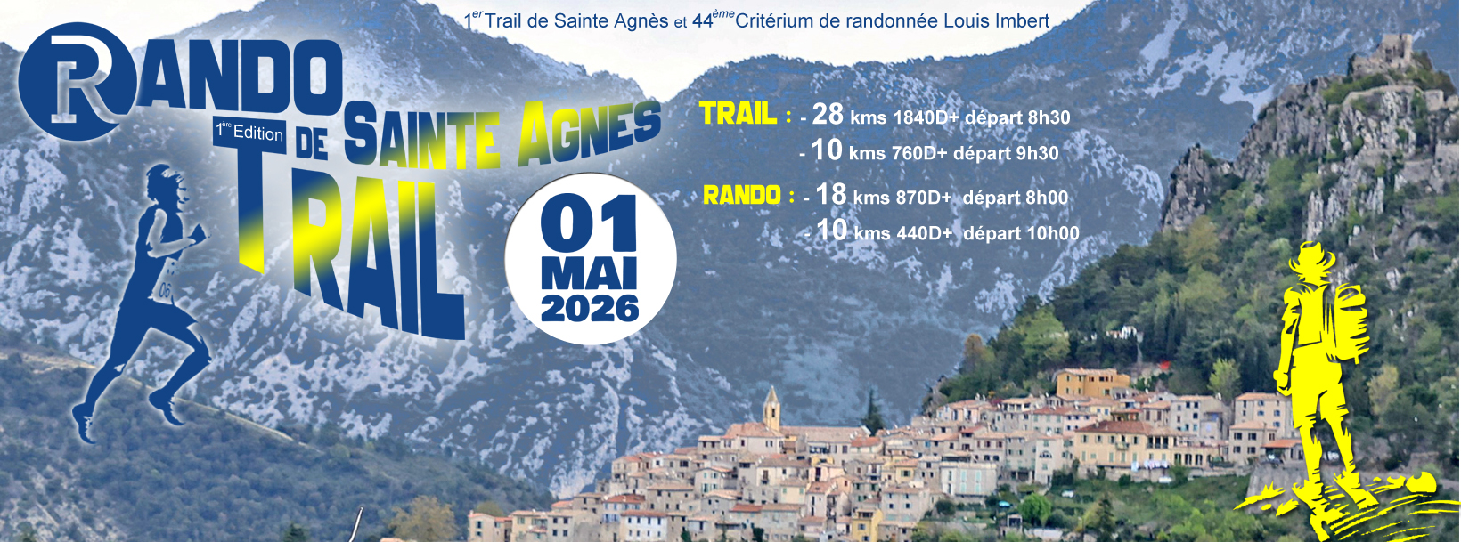 Bandeau RandoTrail de Sainte-Agn&egrave;s 2026